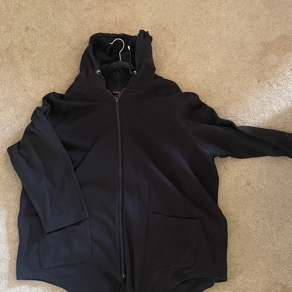 Roaman's Black Hooded Sweatshirt